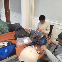 Image of Students learning Robotics 2