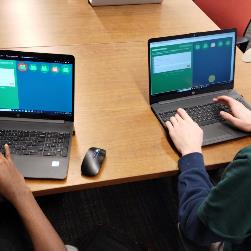 Images of Students learning flexbox 2